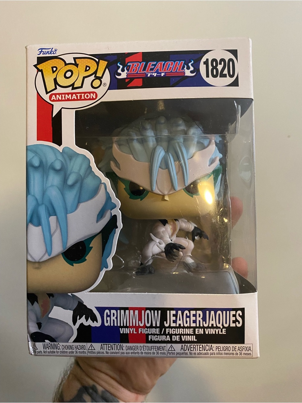 Funko Pop! Grimmjow Jeagerjaques - Blue, White, Green